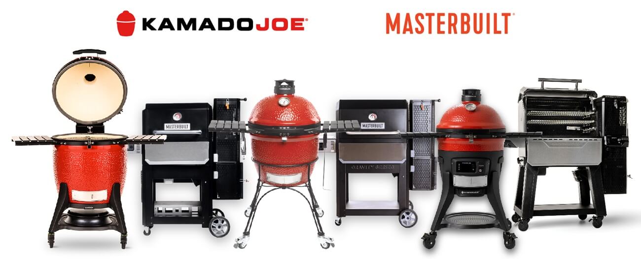 Grily-kamado-joe-a-Masterbuilt-a